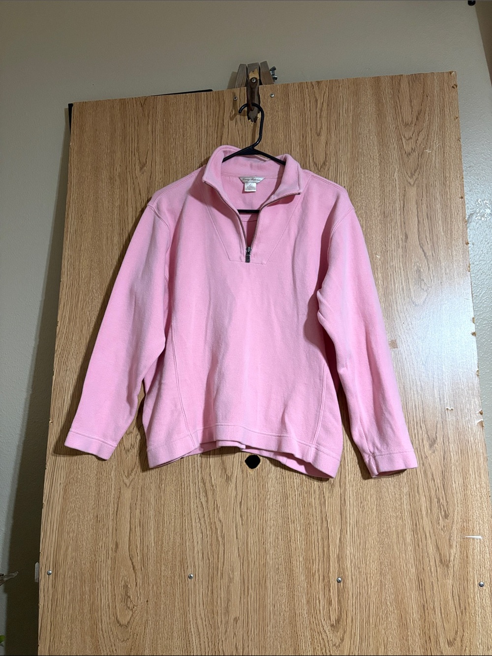 Tommy Bahama Pink Quarter-Zip Pullover Sweater